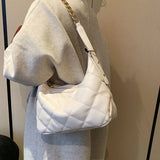 Quilted Chain Crossbody Handbag