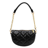 Plaid Chain Crossbody Handbag