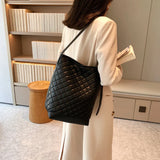 Plaid Quilted Women's Crossbody Handbag Shoulder Bag
