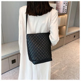 Plaid Quilted Women's Crossbody Handbag Shoulder Bag