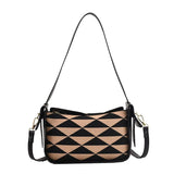 Plaid Shoulder Crossbody Handbag Quilted Women's Bag