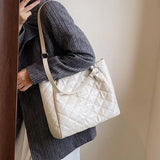 Plaid Quilted Women's Shoulder Bag Crossbody Bag