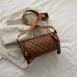 Plaid Quilted Women's Shoulder Bag Crossbody Bag Handbag