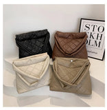 Plaid Quilted Women's Shoulder Bag Handbag