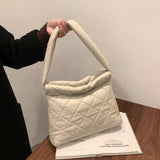 Plaid Quilted Women's Shoulder Bag Handbag