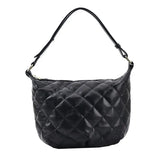 Plaid Quilted Women's Shoulder Bag SimpleHandbag Large Square Crossbody Bag