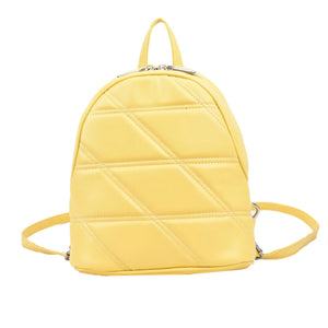 Plaid Quilted Women's Backpack School Bag Travel Bag