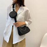 Women's Crossbody Bag Half Moon Handbag