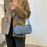 Women's Crossbody Bag Half Moon Handbag