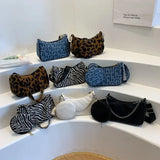 Women's Crossbody Bag Half Moon Handbag