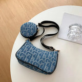 Women's Crossbody Bag Half Moon Handbag