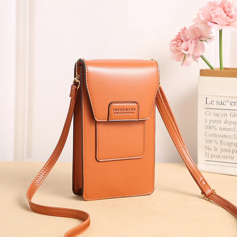Women's Crossbody Phone Bag Touch Screen Shoulder Handbag