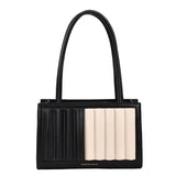 Stripe Printed Women's Shoulder Bag Contrast Crossbody Bag