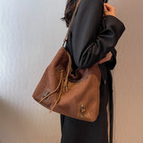 Suede Large Totes Shoulder Crossbody Bags for Women Handbag and Purses