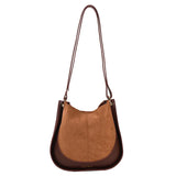 Suede Women's Shoulder Bag Crossbody Handbag