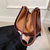 Suede Women's Shoulder Bag Crossbody Handbag