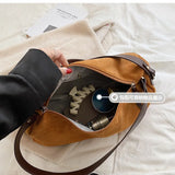 Suede Women's Crossbody Handbag Shoulder Bag
