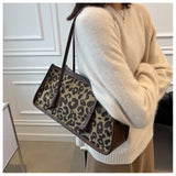 Suede Retro Handbag Small Square Crossbody Bag