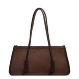 Suede Retro Handbag Small Square Crossbody Bag