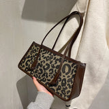 Suede Retro Handbag Small Square Crossbody Bag