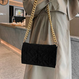 Velet Chain Handbag Purses Women Shoulder Bags Flap Crossbody Bags