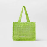 Hollow out Crossbody Bag Knitted Light Tote Handbag