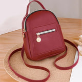 Women Mini Soft Touch Multi-Function Backpack