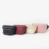 Women Waist Bag Pu Leather Chest Bag Female Fanny Pack Ladies Crossbody Shoulder