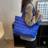 Autumn Winter Women Tote Bag High Nylon Female Handbags