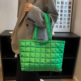 Autumn Winter Women Tote Bag High Nylon Female Handbags