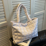 Autumn Winter Women Tote Bag High Nylon Female Handbags