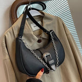 Women's Small Underarm Bag Shoulder Bags Pu Leather Crossbody Bag