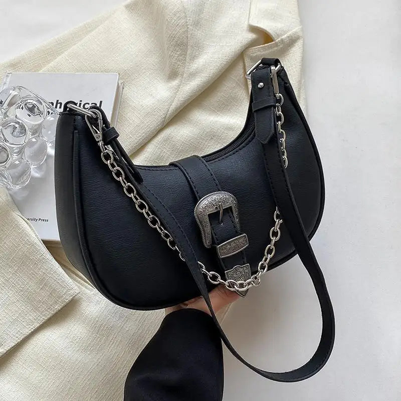 Women's Small Underarm Bag Shoulder Bags Pu Leather Crossbody Bag