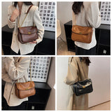 Winter Shoulder Bag High Leather Handbags Large Capacity Shopper Bag