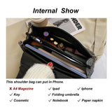 Women's Winter Tote Bag Shoulder Handbag High Leather Large Capacity