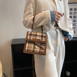 Wool Women's Shoulder Bag Crossbody Handbag