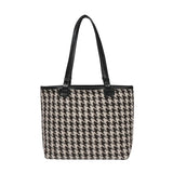 Woolen Printing Women's Shoulder Bag Handbag Large Square Winter Tote Shopping B