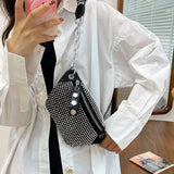 Diamond Waist Bags Chain Fanny pack Phone Pack Woman Shoulder Crossbody Chest Ba