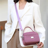 Small Women's Nylon Shoulder Bag CrossBody Tote Purse Phone Daily Messenger