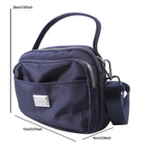 Small Women's Nylon Shoulder Bag CrossBody Tote Purse Phone Daily Messenger