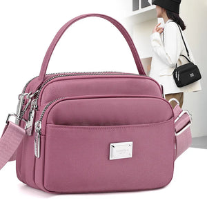 Small Nylon Crossbody Bag for Women Girl Phone Purse Shoulder Tote