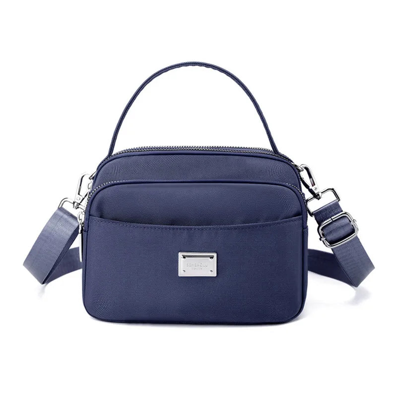 Small Women's Nylon Shoulder Bag CrossBody Tote Purse Phone Daily Messenger