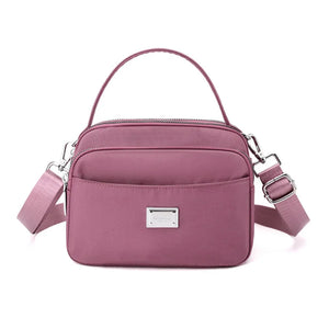 Small Women's Nylon Shoulder Bag CrossBody Tote Purse Phone Daily Messenger