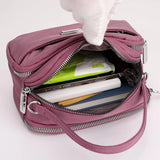 Small Nylon Crossbody Bag for Women Girl Phone Purse Shoulder Tote