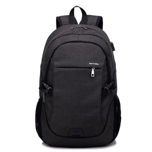 USB Charge Oxford Backpack Laptop Bag for Teenagers Men Women