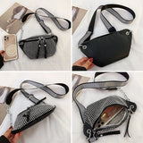 Diamond Studded Women's Fanny Pack Belt Bag