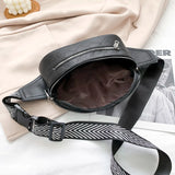 Leather Waist Pack Hip Pack Women Shoulder Bag Crossbody Chest Bag