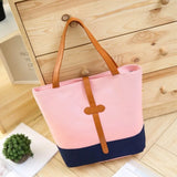 Canvas Handbags Large-capacity Women's Shopping Bags Art Hit Shoulder Bag