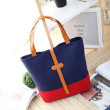 Canvas Handbags Large-capacity Women's Shopping Bags Art Hit Shoulder Bag
