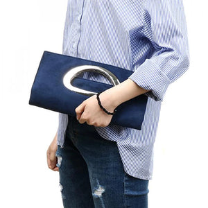Purple Flannelette Women Handbags Bucket Bag Crossbody Casual Bag